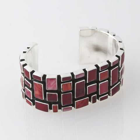Mosaic Red Jasper Bracelet