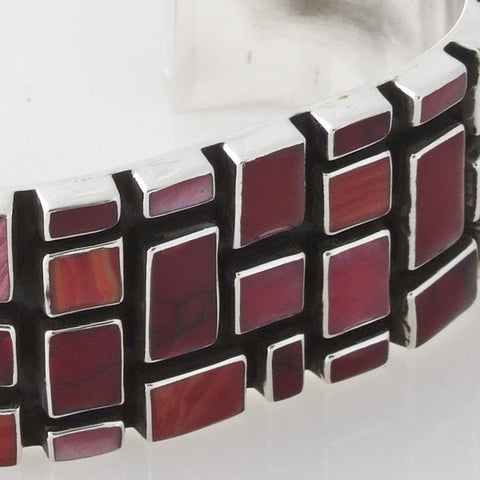 Mosaic Red Jasper Bracelet