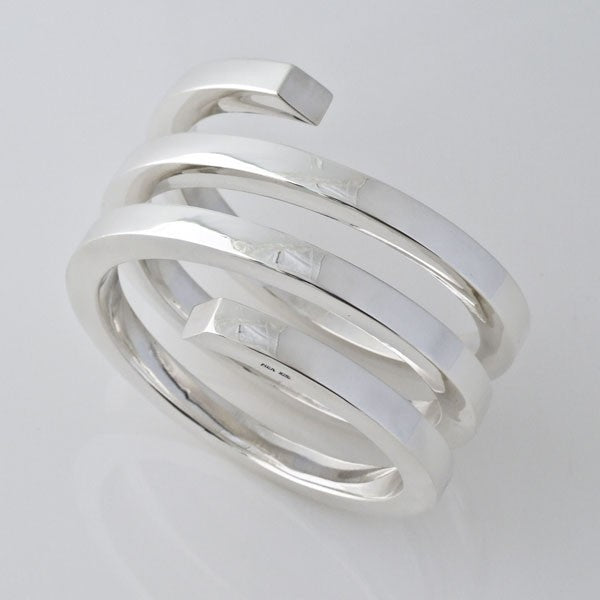 Bracelet Espiral Tubo Cuadrado