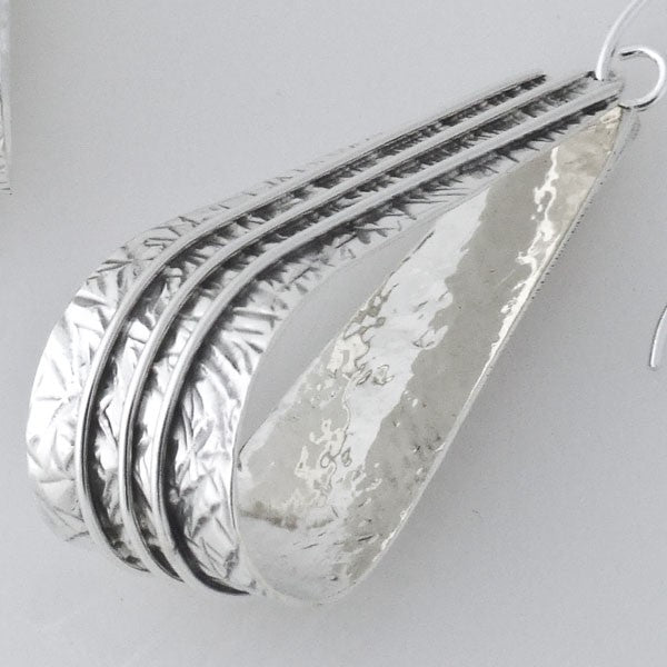 Textured Post Earring