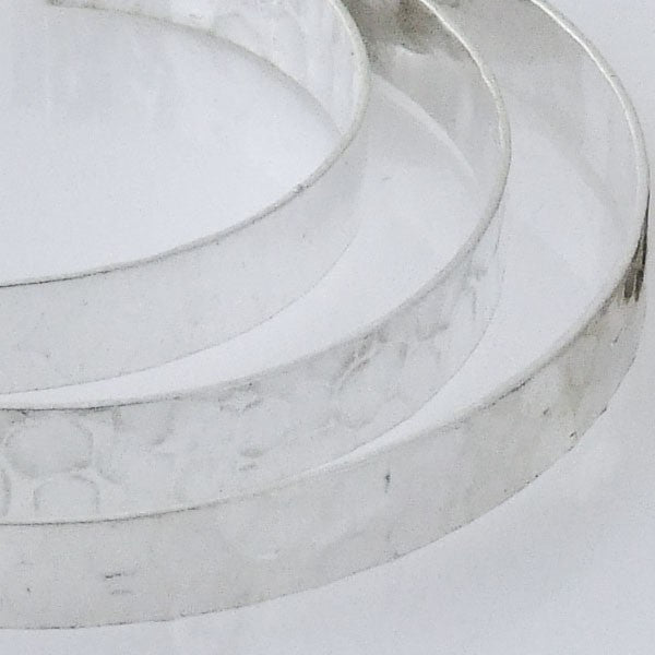 Hoops Hammered Earring