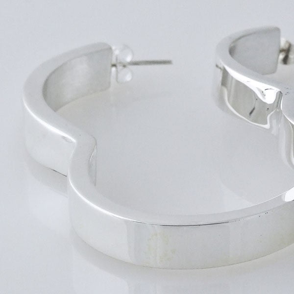 Hollow Hoops Heart Shaped
