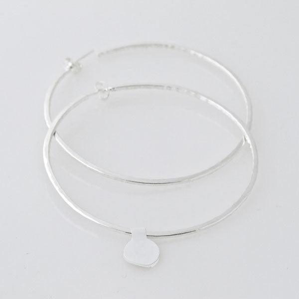 Large Hammered Hoop