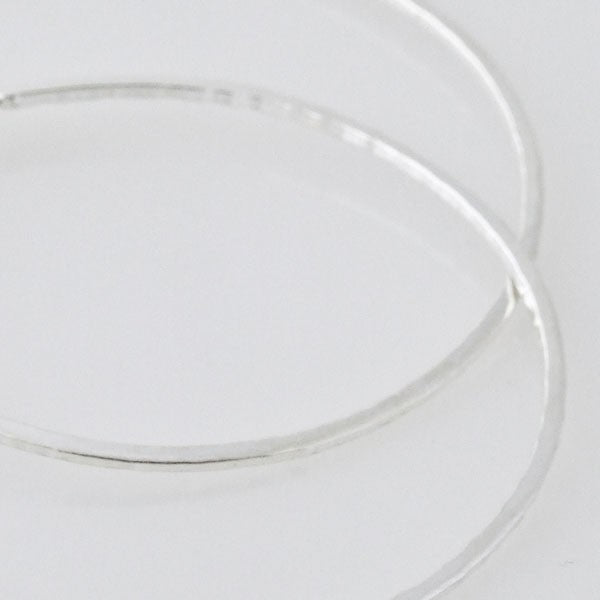 Large Hammered Hoop