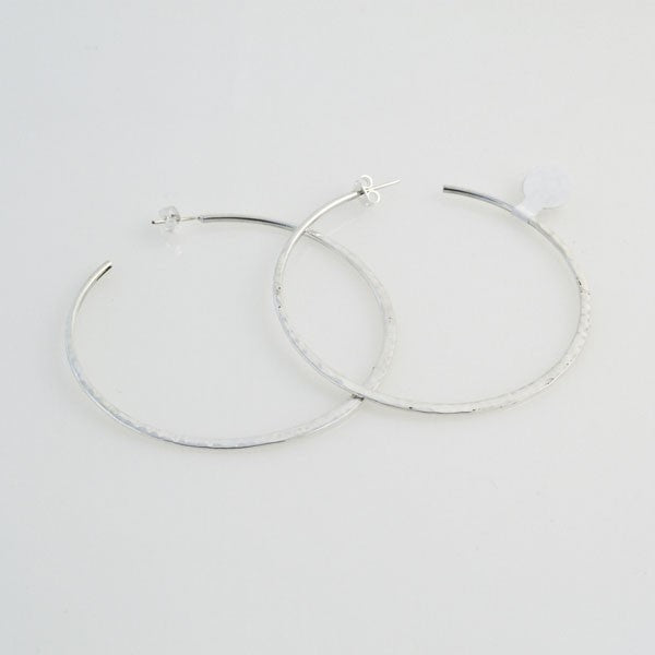 Hammered Hoops Large