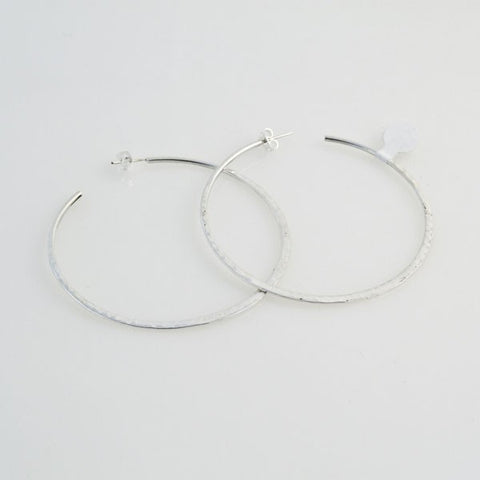 Hammered Hoops Large