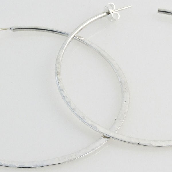 Hammered Hoops Large