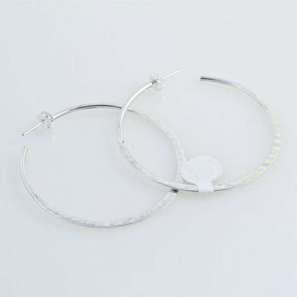 Hammered Hoops Medium
