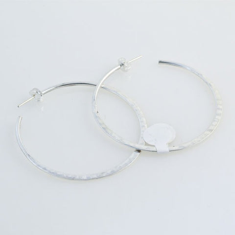 Hammered Hoops Medium
