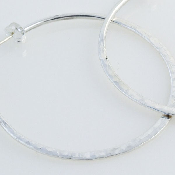Hammered Hoops Medium