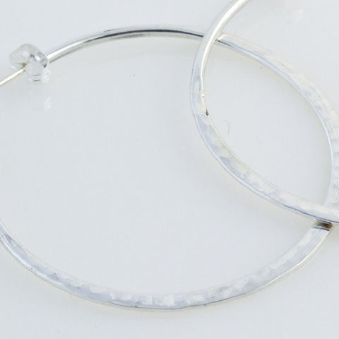Hammered Hoops Medium