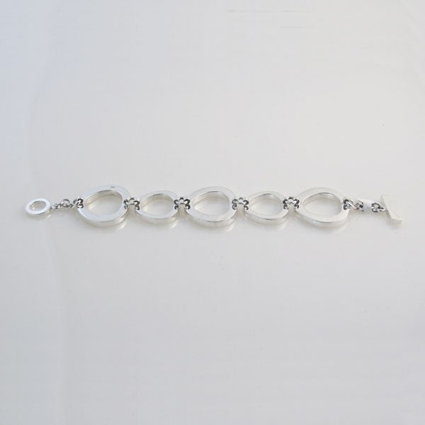 Oval Shine Plain Bracelet