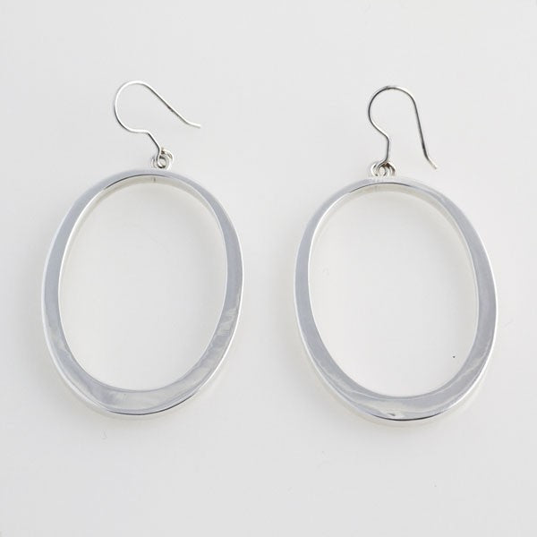 Hollow Hoop Oval Plain