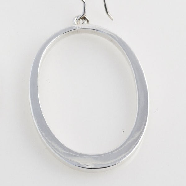 Hollow Hoop Oval Plain