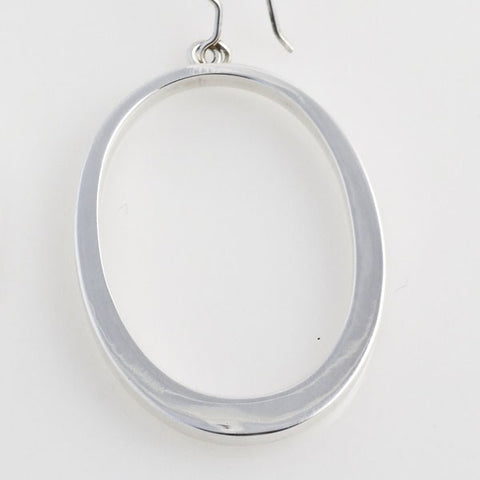 Hollow Hoop Oval Plain