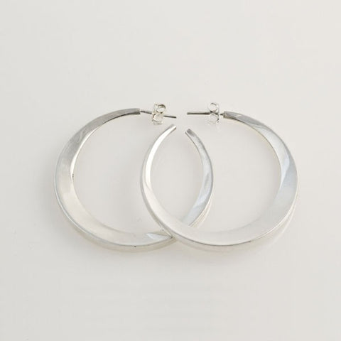 Hollow Hoop Plain Medium