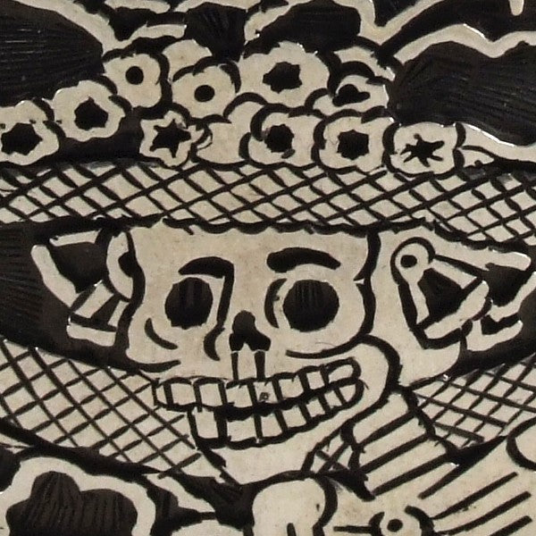 Plain & Oxidized Catrina Bracelet