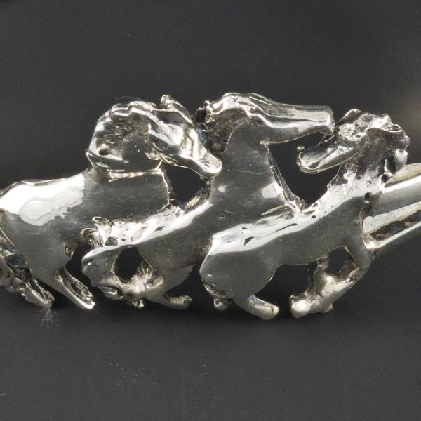 Silver Horses Bracelet
