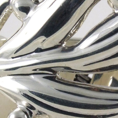Plain Olives Branch Bracelet Mexican Sterling Silver