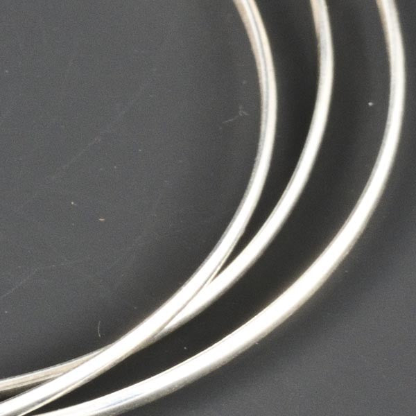 3 Flat Thin Bracelets