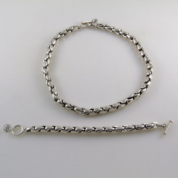 Seed Links Necklace & Bracelet
