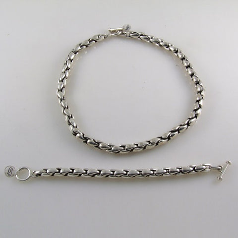 Seed Links Necklace & Bracelet