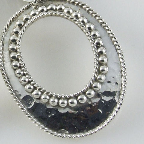 Oval Clip-ons Earrings