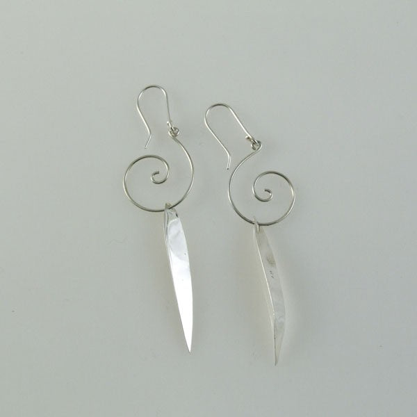 Post Spiral Earrings