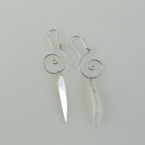 Post Spiral Earrings