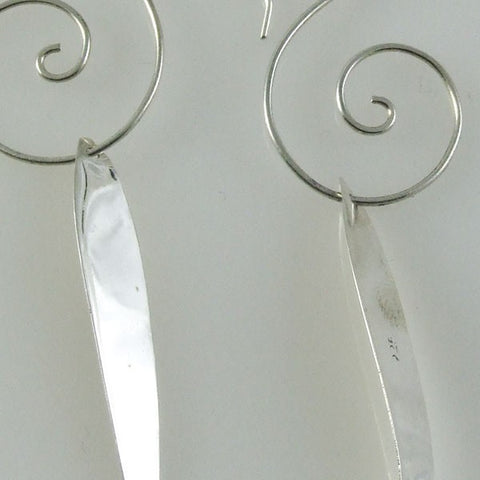 Post Spiral Earrings
