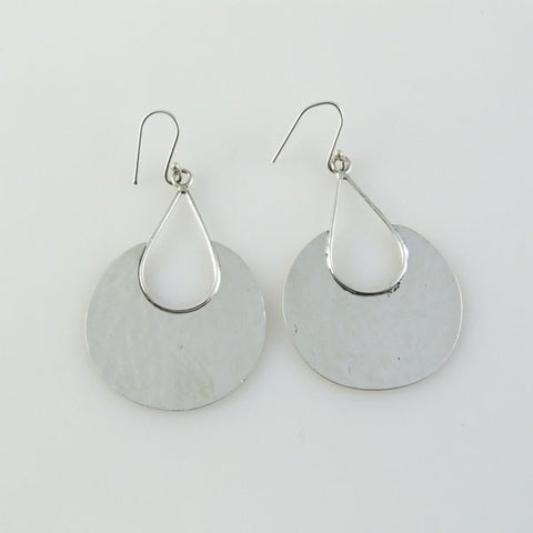 Post Circular Earrings