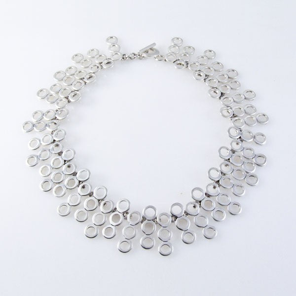 Plain Silver Necklace