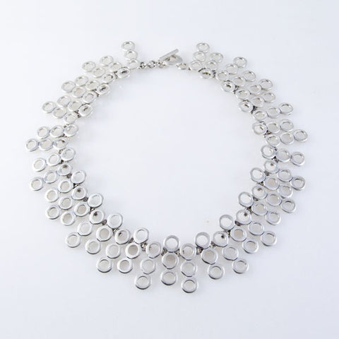 Plain Silver Necklace
