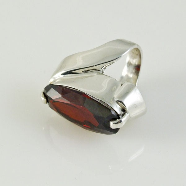 Red Topaz Ring