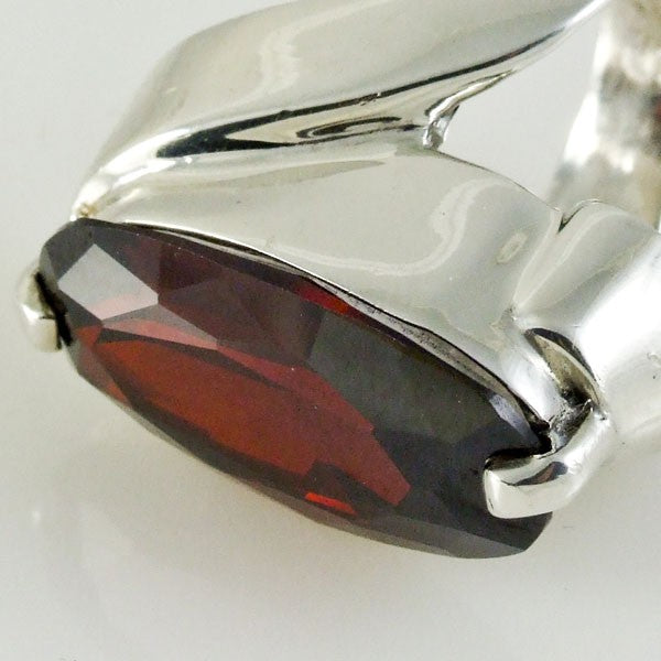 Red Topaz Ring