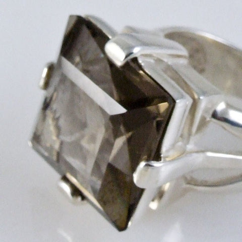 Smokey Topaz Ring