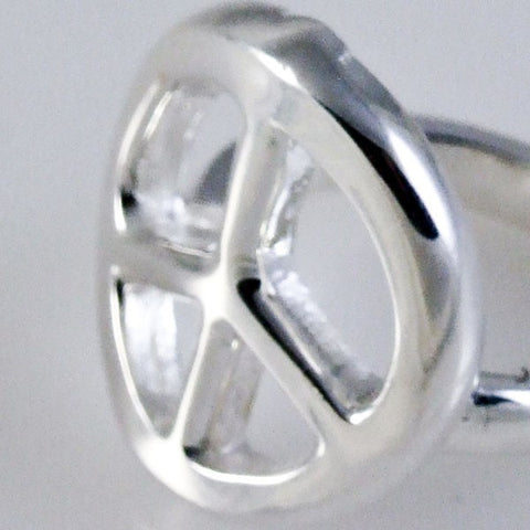 Plain Peace Ring