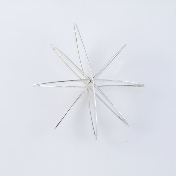 Plain Silver Star Pendant