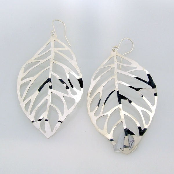 Hand Cutout Wire Earrings