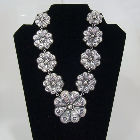 Silver Plain Filigree Set