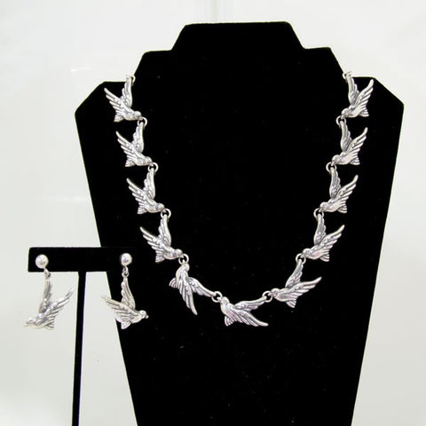 Pigeons Silver Set