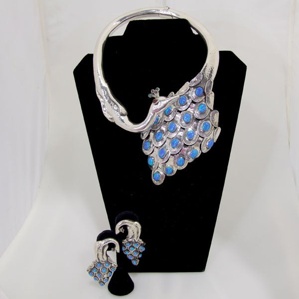 Peacock Set with Turquoise