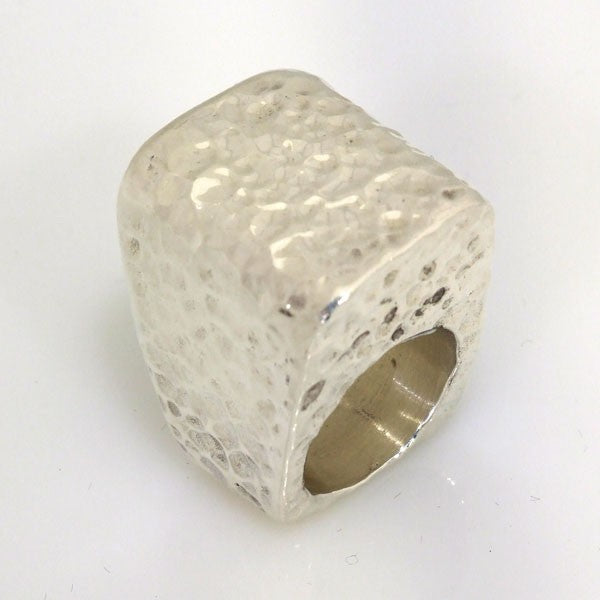 Hammered Square Ring