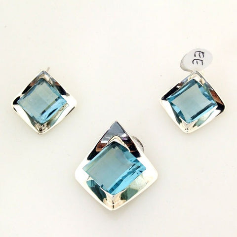 Blue Topaz Set