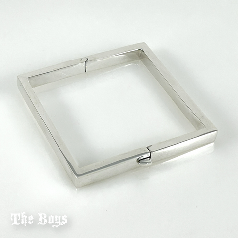 Square Bracelet Mexican Sterling Silver