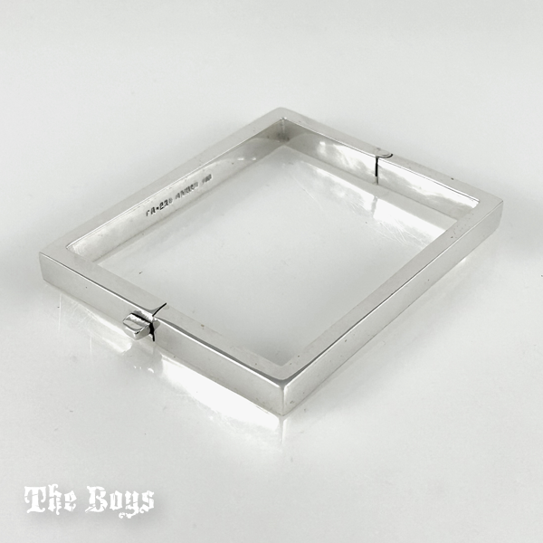 Rectangular Bracelet Mexican Sterling Silver