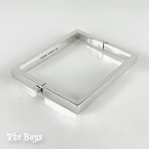 Rectangular Bracelet Mexican Sterling Silver