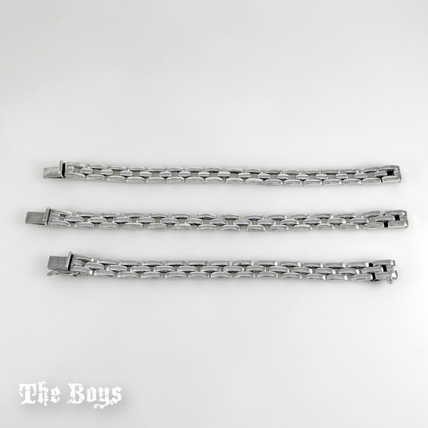 Plain Bracelets Mexican Sterling Silver