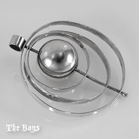 Plain Pendant Mexican Sterling Silver