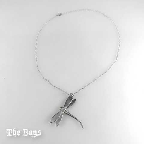 Plain Dragon-fly Pendant Mexican Sterling Silver